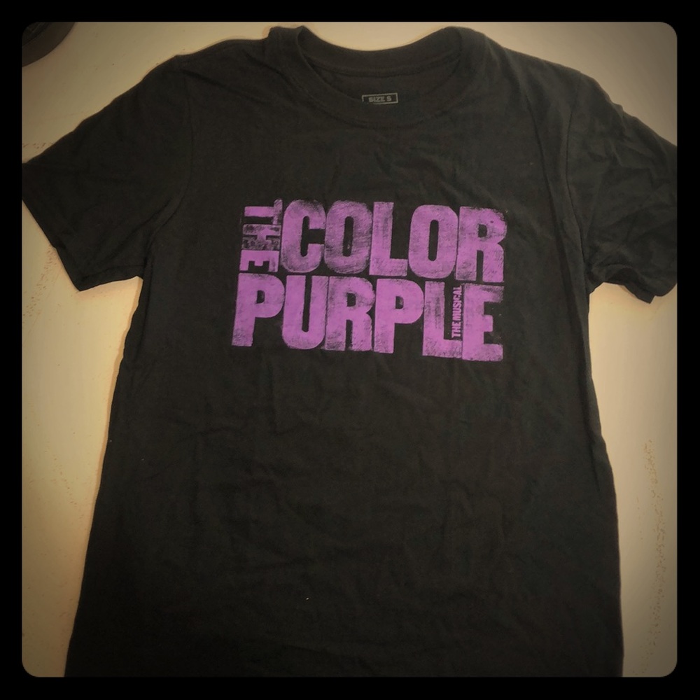 Color Purple Broadway T-shirt merchandise.